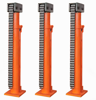 حداکثر ارتفاع 0-4600mm نوع زنجیره ساده هیدرولیک بلند کردن جک منبع برق هیدرولیک